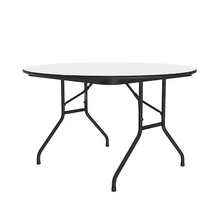 Correll CF HPL Folding Tables 48" Round White CF48PX-36